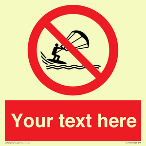 Custom No kite surfing